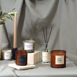 Aromatherapy scented candle 200g – 5 scent variations, natural wax, 40h