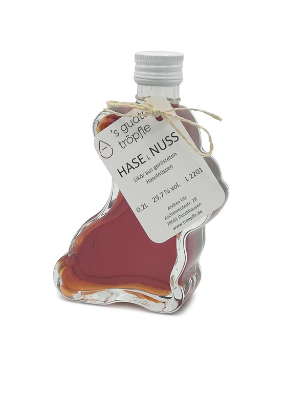 HASE L NUT Liqueur - Hazelnut Liqueur 200ml