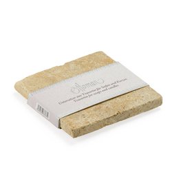 Hausart savon olive vert 200 g + coffret travertin
