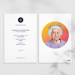 Plakat "Hendes Majestæt" 30x40cm