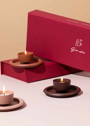 Terra Tea Light Holders - Set of 3