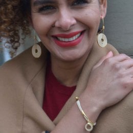 PULSERA CORAZUL "MUNDO"