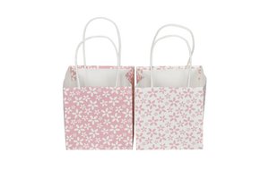 Paper bag flowers
