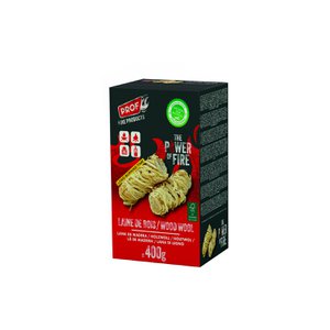 Brandwandelingen Groente houtwol met was -ecologisch - Barbecue - Chimneys - 32 kubussen