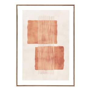 Mina Canvas-Druck, Leinwand, beige/braun, Nr.2, 50x70 cm