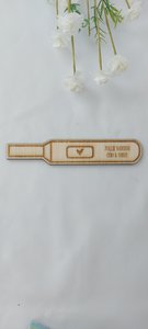 Wooden pregnancy test | You will become Uncle & Aunt