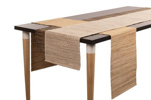 Table runner ASTER - Water hyacinth - 30x180 cm