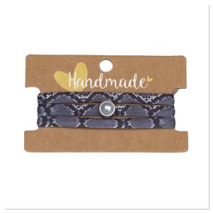 Bracelet snake gray