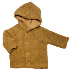 Jacket teddy camel