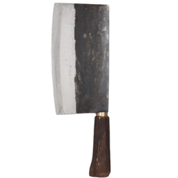 Asian-style kitchen knife with a 19 cm blade length, suitable for chopping and hacking tasks in the kitchen.