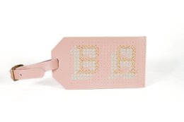 Stitch Bagagemærke - Pink