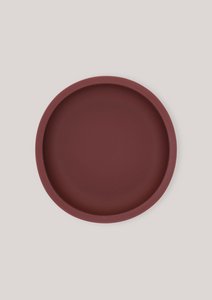 Saugnapf aus Silikon - Merlot Red