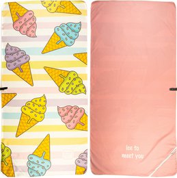 Ice Cream Beach Towel - Microfiber