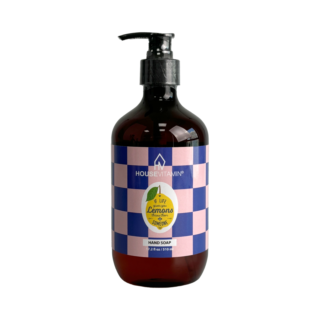 Vegan Handzeep Citroen Bergamot Basil 530ml voor Frisse Handen