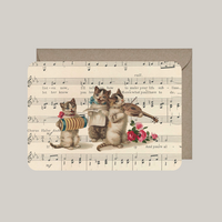 Kaart met envelop | music maestro