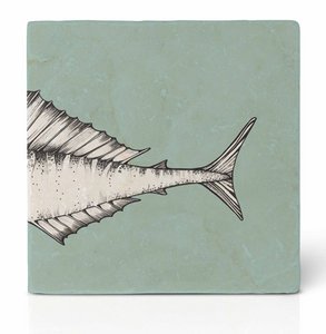 Tegelonderzetter – Zwaardvis 2