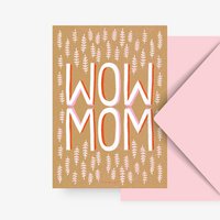 Postkarte / Mom Wow No. 2