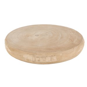 Coasters Pans Ø 30 cm Brown Wood Pan coaster