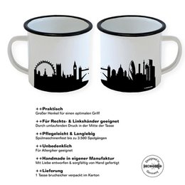 Coppa smaltata di Berlino. orizzonte