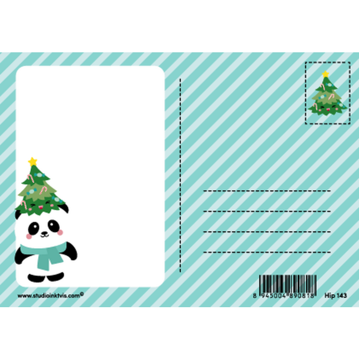 CHRISTMAS CARD PANDA CHRISTMAS TREE Online Wholesale