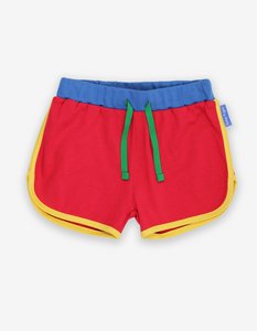 Bio-Baumwoll Kinder Shorts in Rot