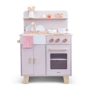 Wooden Toy Children's Kitchen Pink