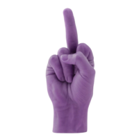 F * ck you Candle Purple