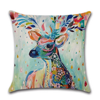 Cushion cover Colorful - Deer