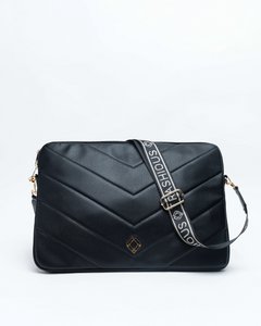 Laptop Sleeve Corn Leather Black