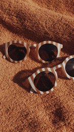 Kids Sunglasses Stripe | Kids Sunglasses | Ivy and Soof