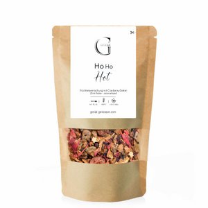 HO HO HOT cranberry tea