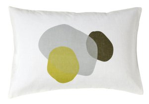 Housse de coussin Pia Brume 60 x 40