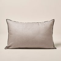 CARLINA-Kissenbezug aus Schnur und schwarzer Hummel