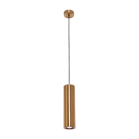 Hanging lamp cylinder 1 | Golden