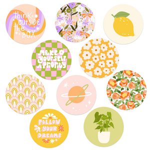 Ronde stickers set 3