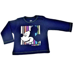 Disney Mickey Mouse Langarmshirt, Blau