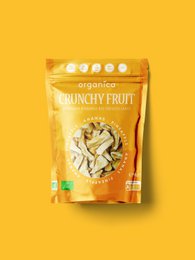 Dried pineapple slices, natural and crunchy, with a sweet tropical flavor.