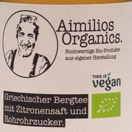 Griechischer Bio-Bergtee 0,33l Flasche (Einweg)