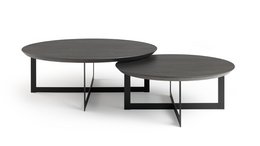 Coffee table 'Cross' ROUND