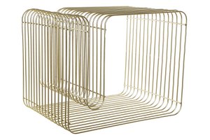 METALEN TIJDSCHRIFTENREK 50X40X39 GOUD MB183635