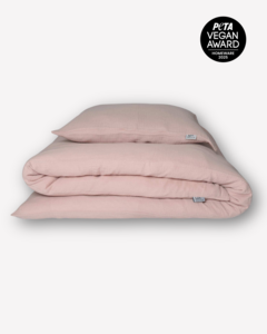 Mousseline kinderbedlinnen "Eliane" 100x135cm • Blush