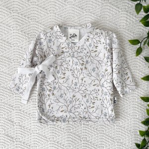 Transporthemd Flower Khaki