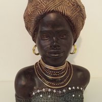 African lady large bust