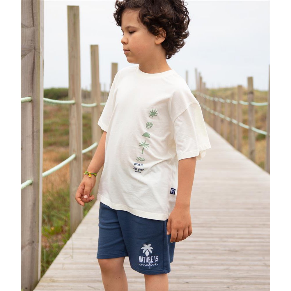 Tshirt oversize Sable dans le pied
