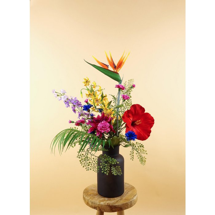 Bouquet de fleurs en soie douce Safari Vente en gros en ligne | Orderchamp