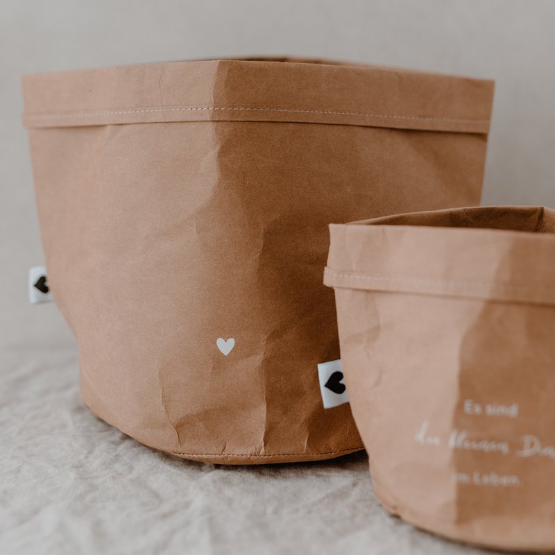 Paperbag sæt med 2 små ting (PU = 6 sæt)