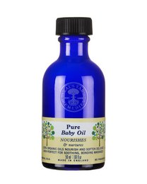  Pure baby oil with moisturizing ingredients. Gentle formula for sensitive skin.