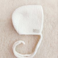 Merino bonnet naturel