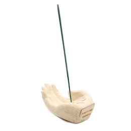 Hand Wierookbrander - Lotus (wit)