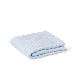 COUVERTURE A BULLES - 80 X 110 - POLAIRE CORAIL - BLEU